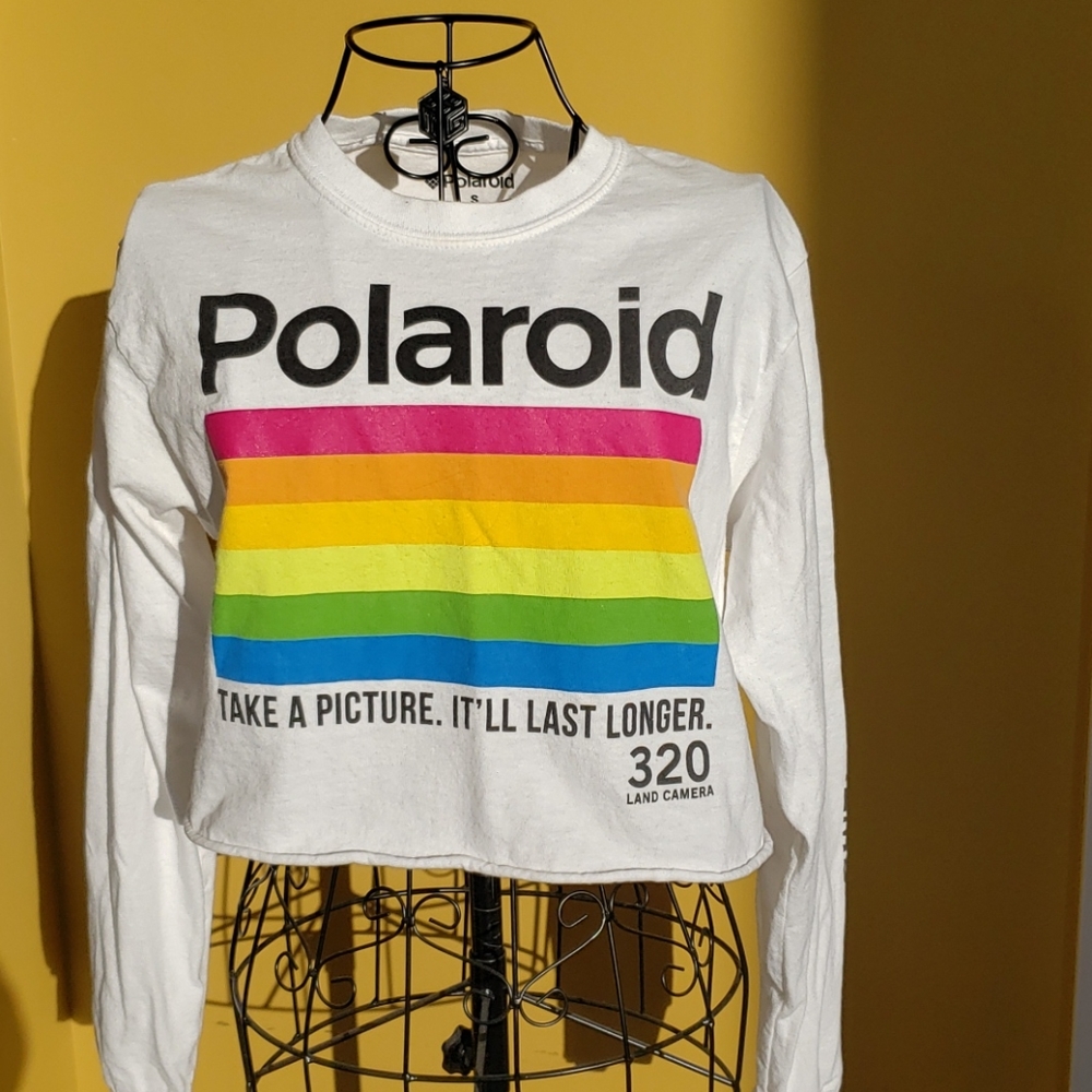 Polaroid Crop Top